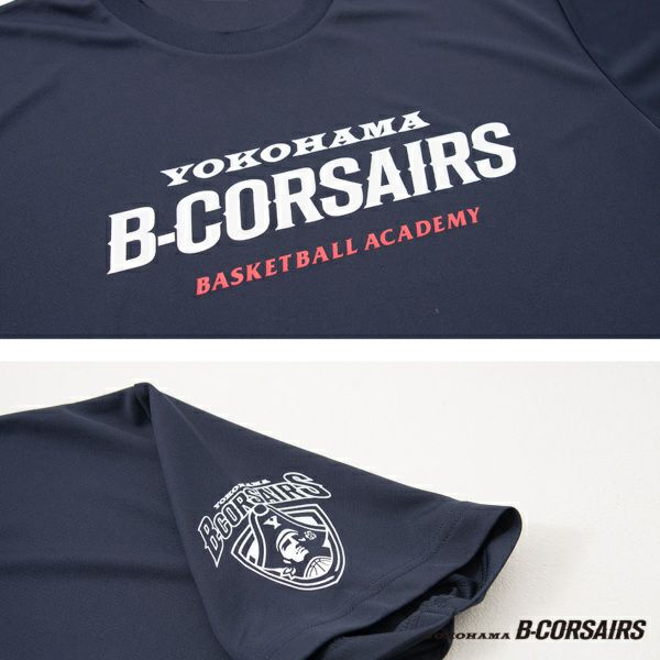 B-CORSAIRS（ビー・コルセアーズ）スクール Tシャツ(半袖)1/全2