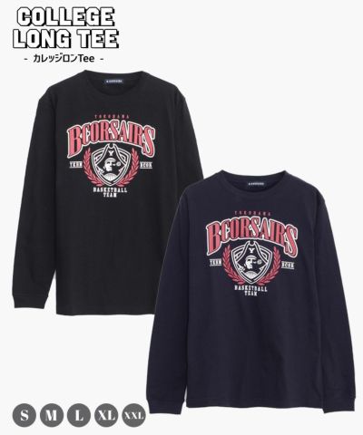ファッション | Tシャツ(長袖) YOKOHAMA SHOP(横浜ビー OFFICIAL B-CORSAIRS ファングッズ
